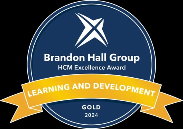Best Learning Team, Brandon Hall Group · HCM Excellence Awards, Gold, 2024